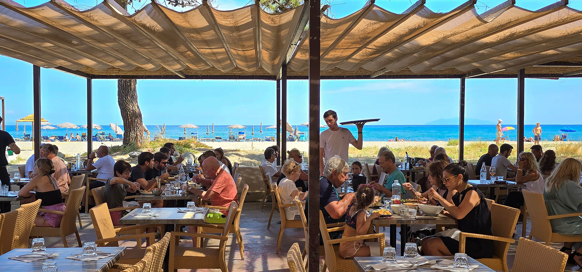 Restaurant la pagode terrasse plage